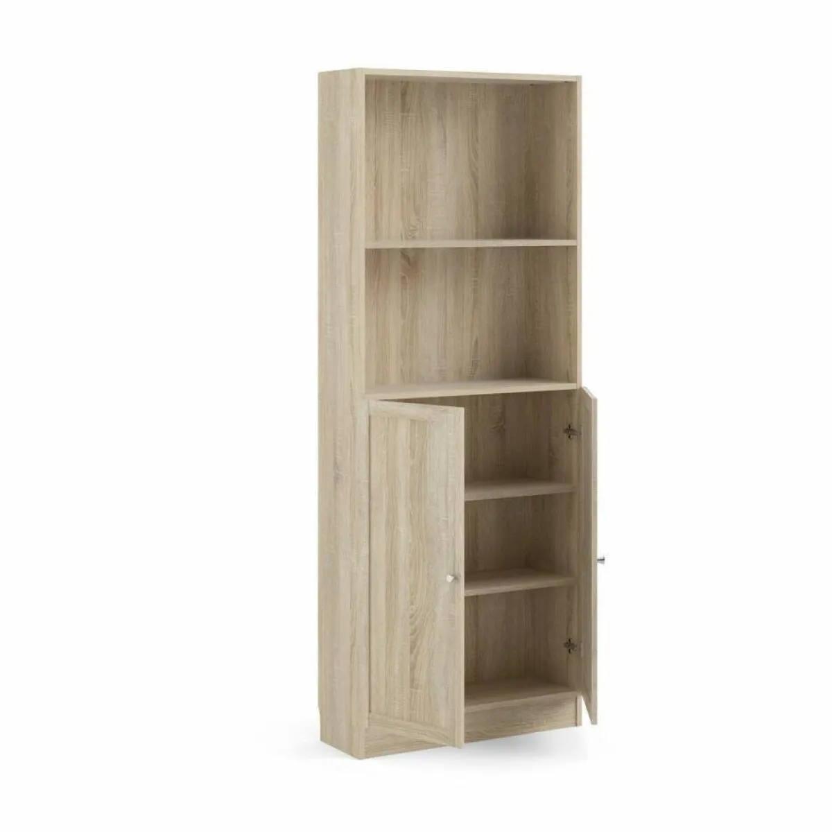 Librerie > Dmora Libreria elegante quercia 79x203h cm - Michel Marrone Quercia
