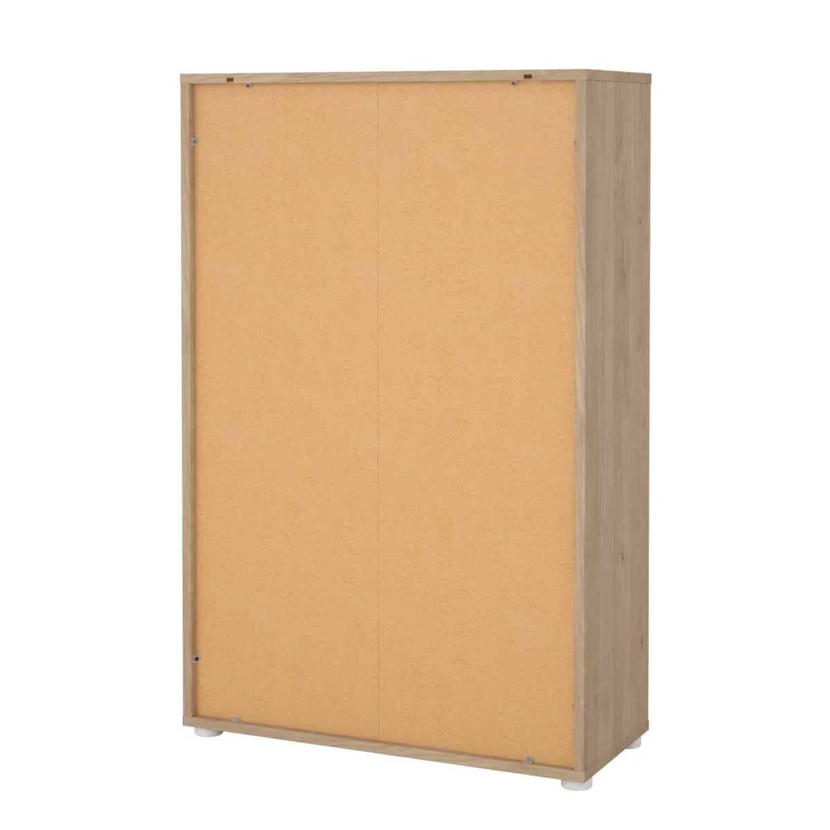 Librerie > Dmora Libreria elegante rovere 79x123h cm - Sparto Marrone Rovere