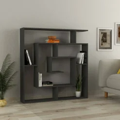 Libreria grande antracite 125x129h cm - Rai