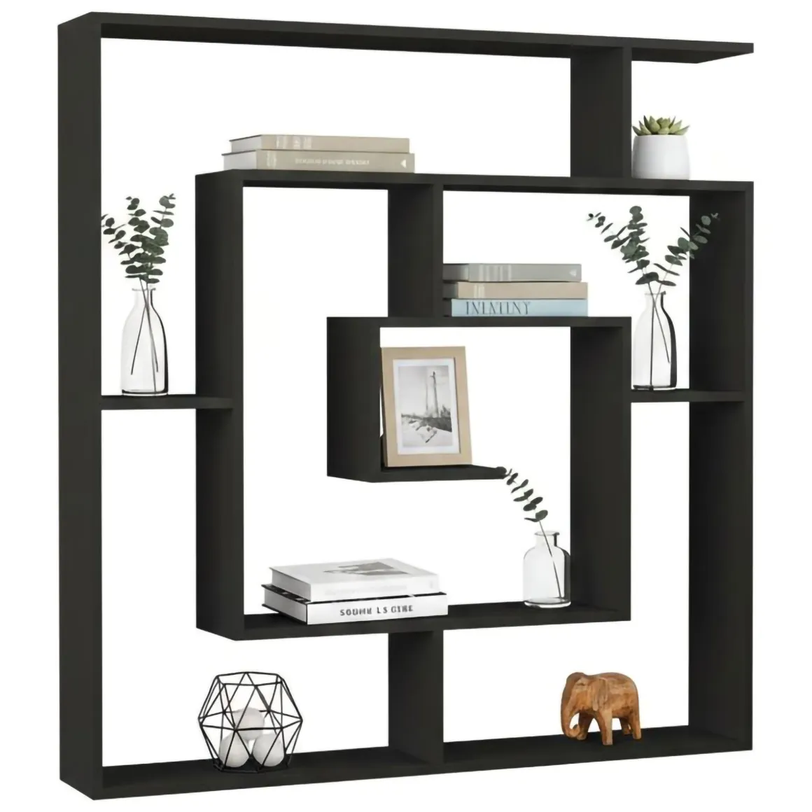 Libreria grande antracite 125x129h cm - Rai