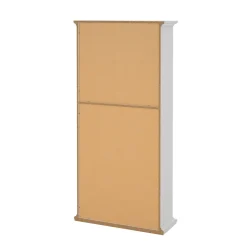 Librerie > Dmora Libreria grande bianca 96x200h cm - Aragon Bianco