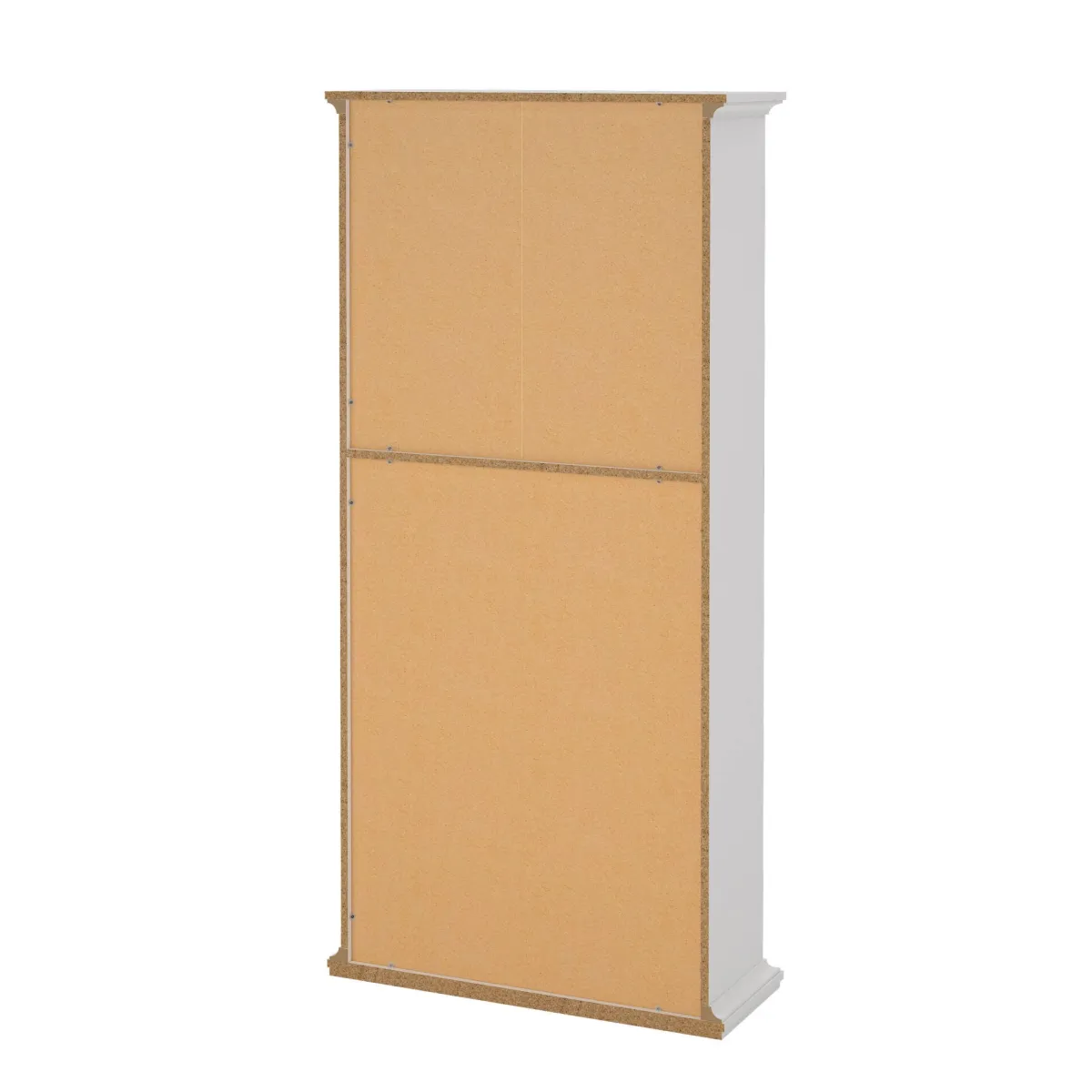 Librerie > Dmora Libreria grande bianca 96x200h cm - Aragon Bianco