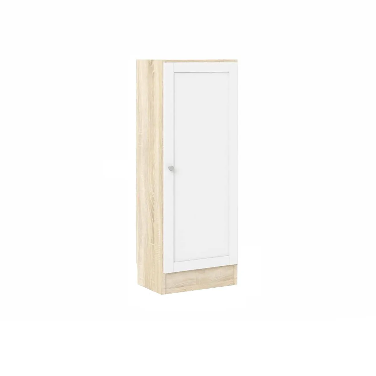 Scarpiere > Dmora Libreria Marrone Quercia Bianco Cassetti 2 Ripiani 41x28x107h cm, - Amedee Bianco, Marrone Quercia