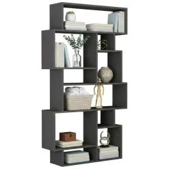 Libreria moderna antracite 96x168h cm - Casimira
