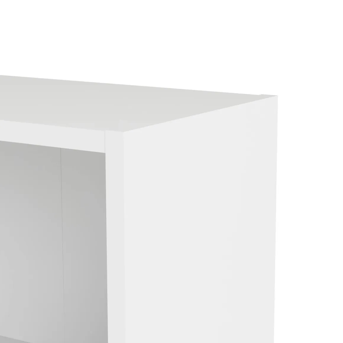 Librerie > Dmora Libreria moderna bianca 79x166h cm - Erin Bianco