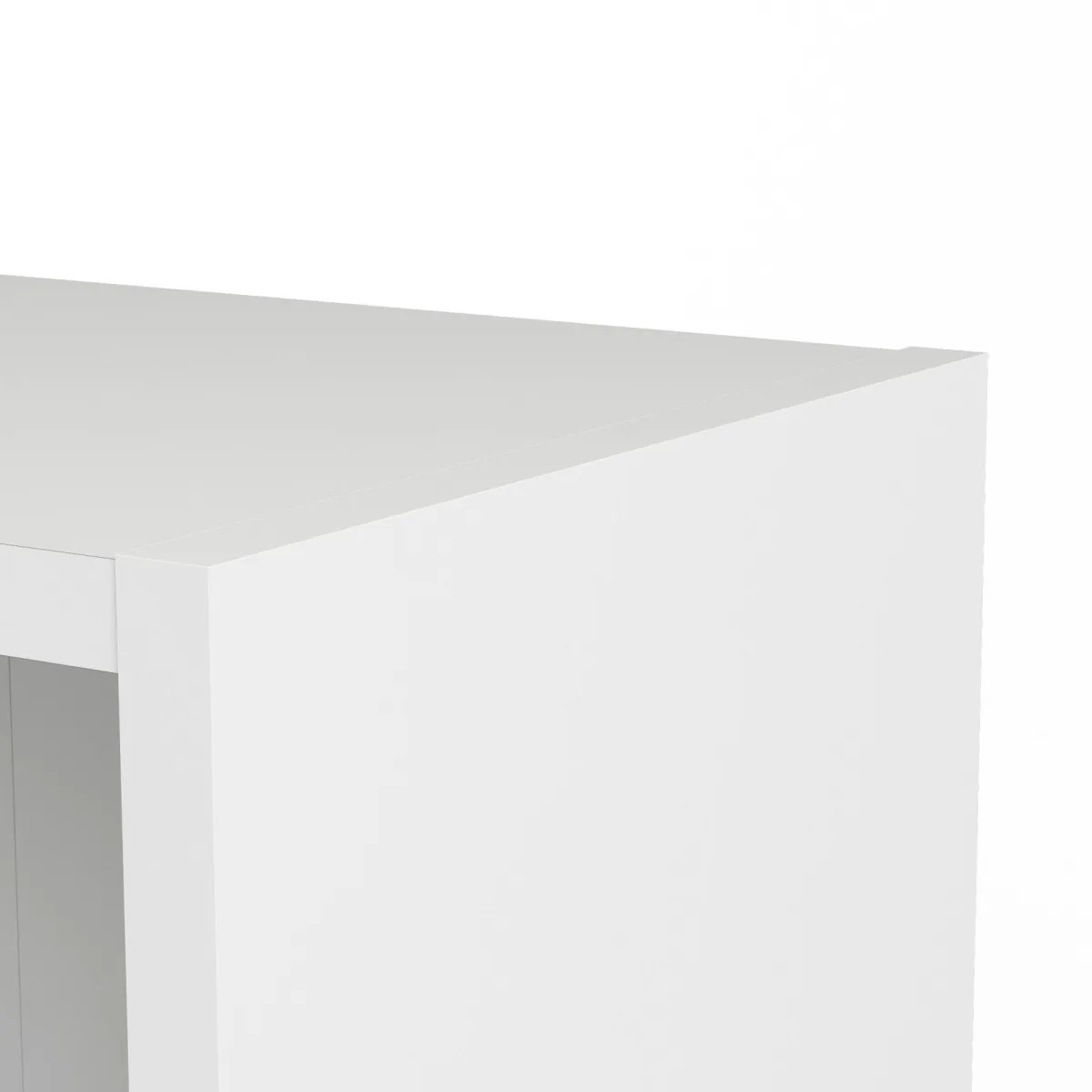 Librerie > Dmora Libreria moderna bianca 79x203h cm - Michel Bianco