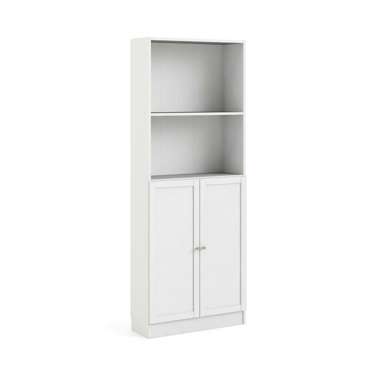Librerie > Dmora Libreria moderna bianca 79x203h cm - Michel Bianco