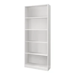 Libreria moderna bianca 80x201h cm - Abla