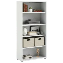 Libreria moderna bianca 89x186h cm - Apice
