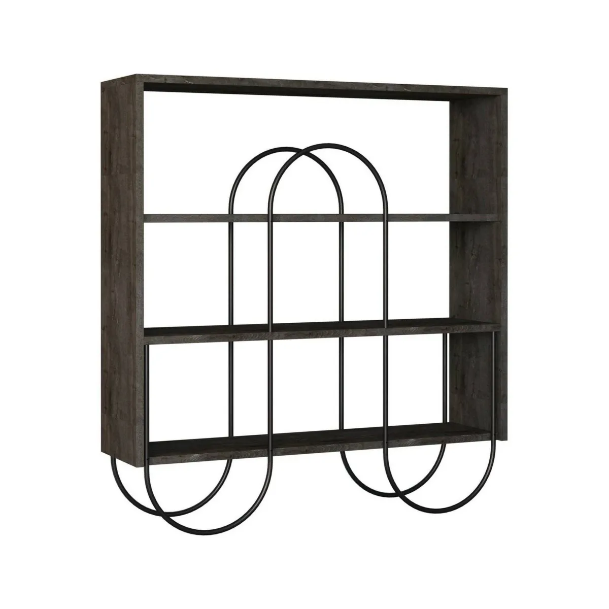 Librerie > Dmora Libreria moderna 96x99h cm - Otis Marrone