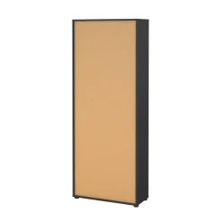 Libreria 4 ripiani grigia 79x204h cm - Penh