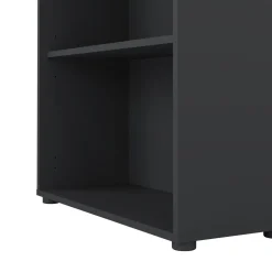 Libreria 4 ripiani grigia 79x204h cm - Penh