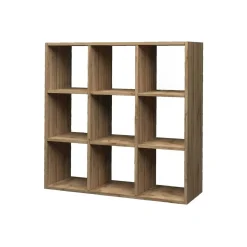 Libreria 6 ripiani rovere 90x90h cm - Acquaro