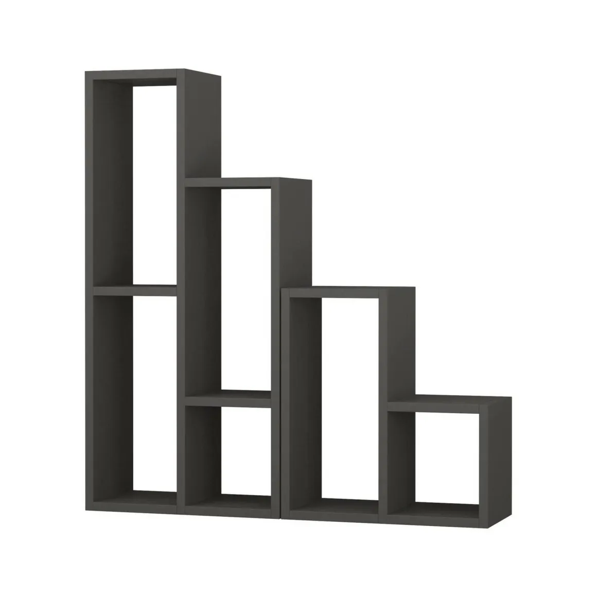 Libreria salvaspazio antracite 42x89h cm - Isang