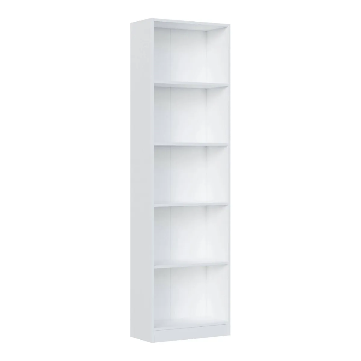 Librerie|Ufficio > Dmora Libreria salvaspazio bianca 52x180h cm - Artico Bianco
