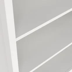 Librerie > Dmora Libreria salvaspazio bianca 78x199h cm - Sinlaku Bianco