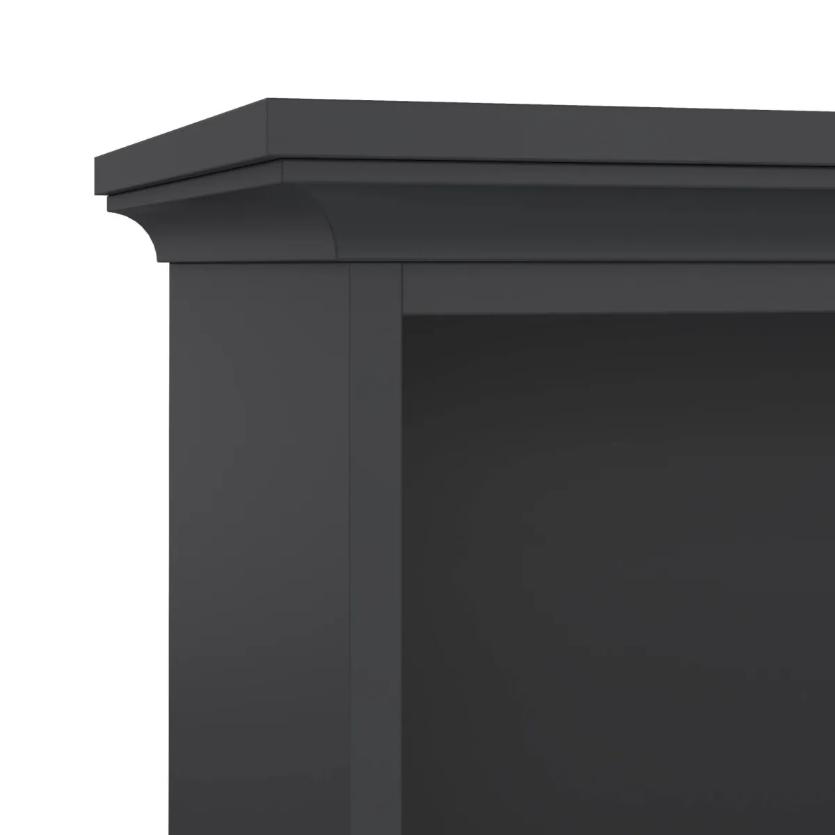 Librerie > Dmora Libreria salvaspazio grigia 96x200h cm - Aragon Grigio