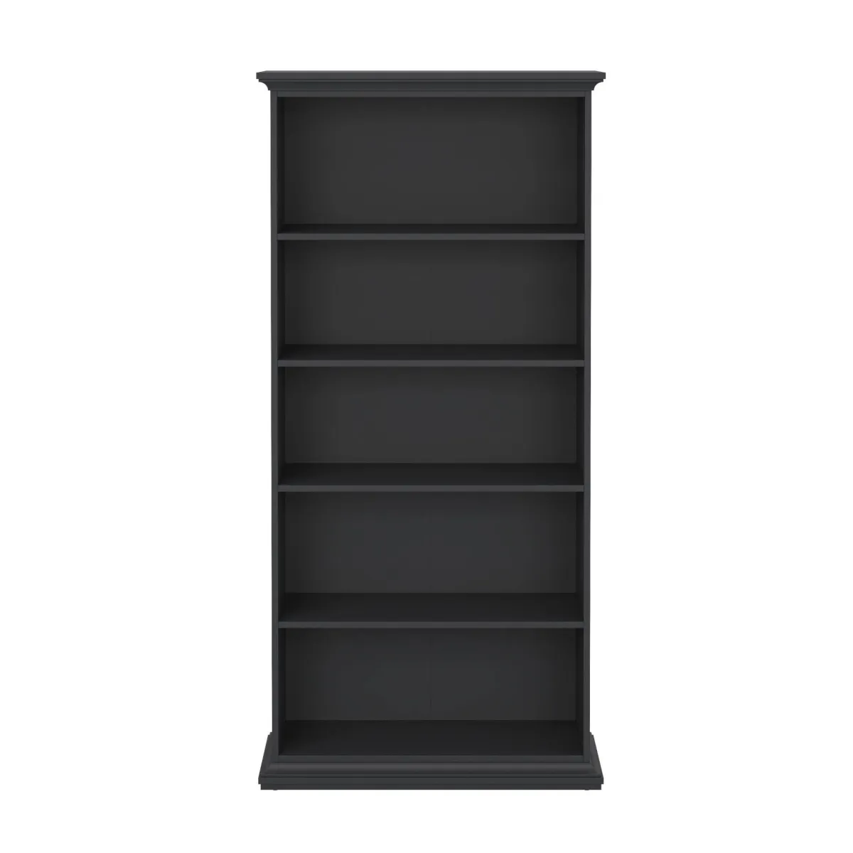 Librerie > Dmora Libreria salvaspazio grigia 96x200h cm - Aragon Grigio