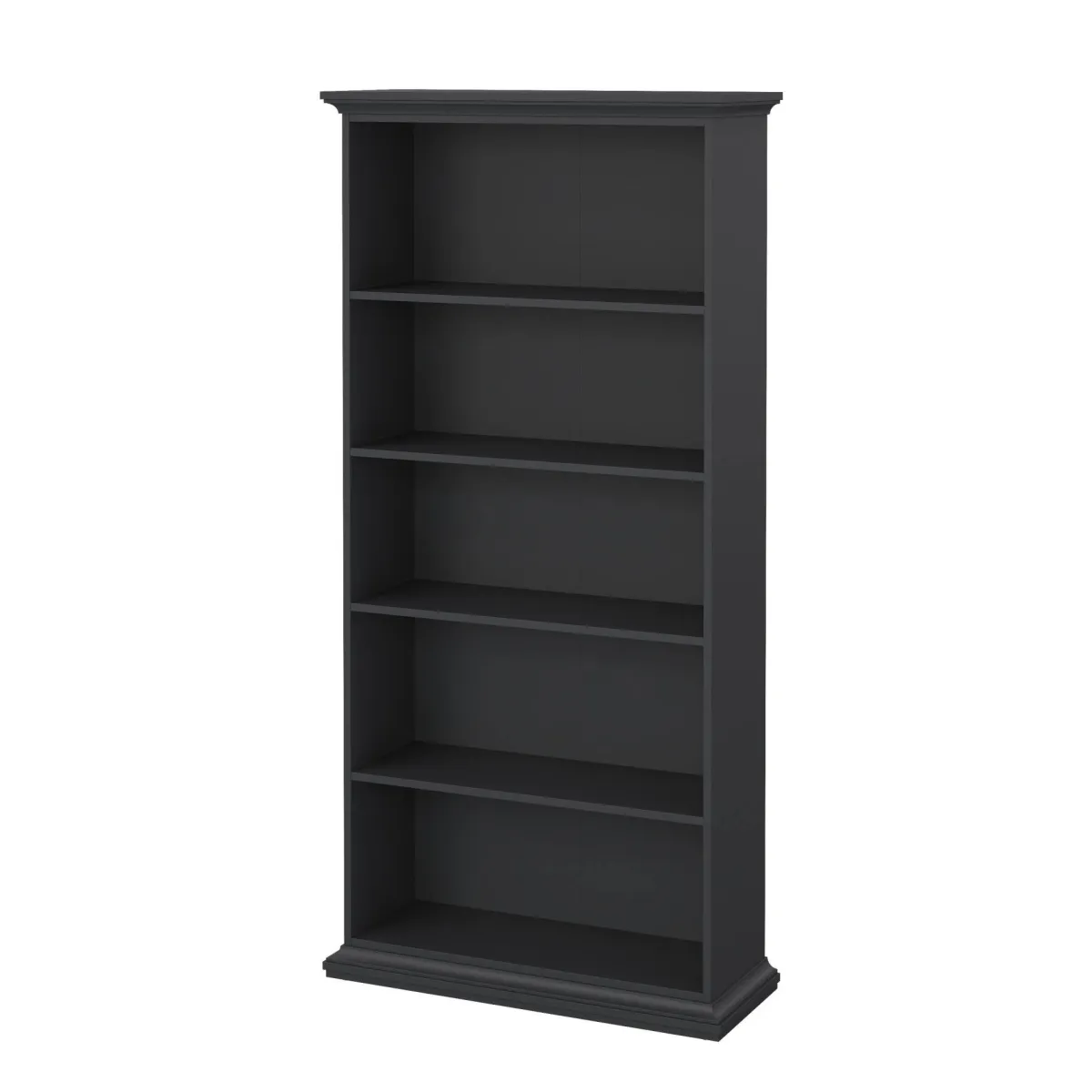 Librerie > Dmora Libreria salvaspazio grigia 96x200h cm - Aragon Grigio