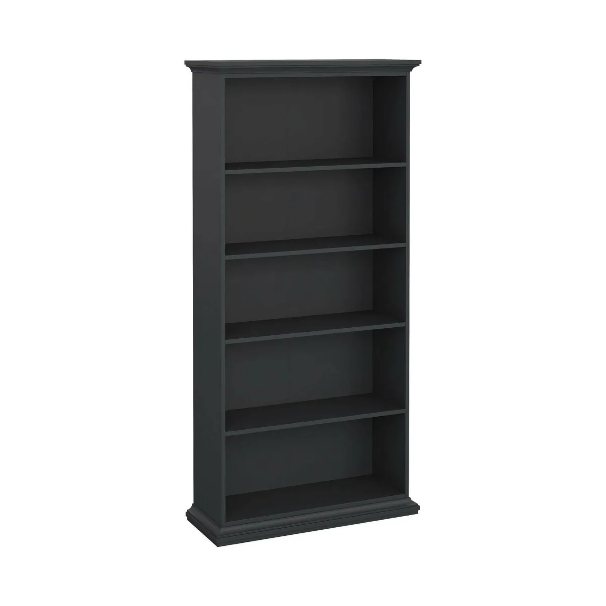 Librerie > Dmora Libreria salvaspazio grigia 96x200h cm - Aragon Grigio