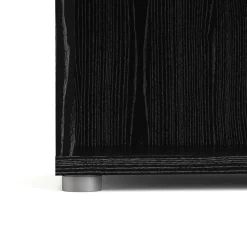Libreria salvaspazio nera 89x186h cm - Apice