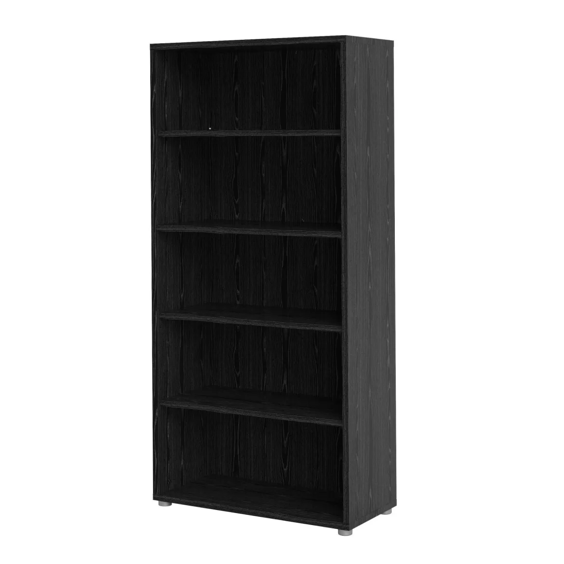 Libreria salvaspazio nera 89x186h cm - Apice