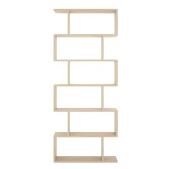 Libreria salvaspazio rovere 80x190h cm - As