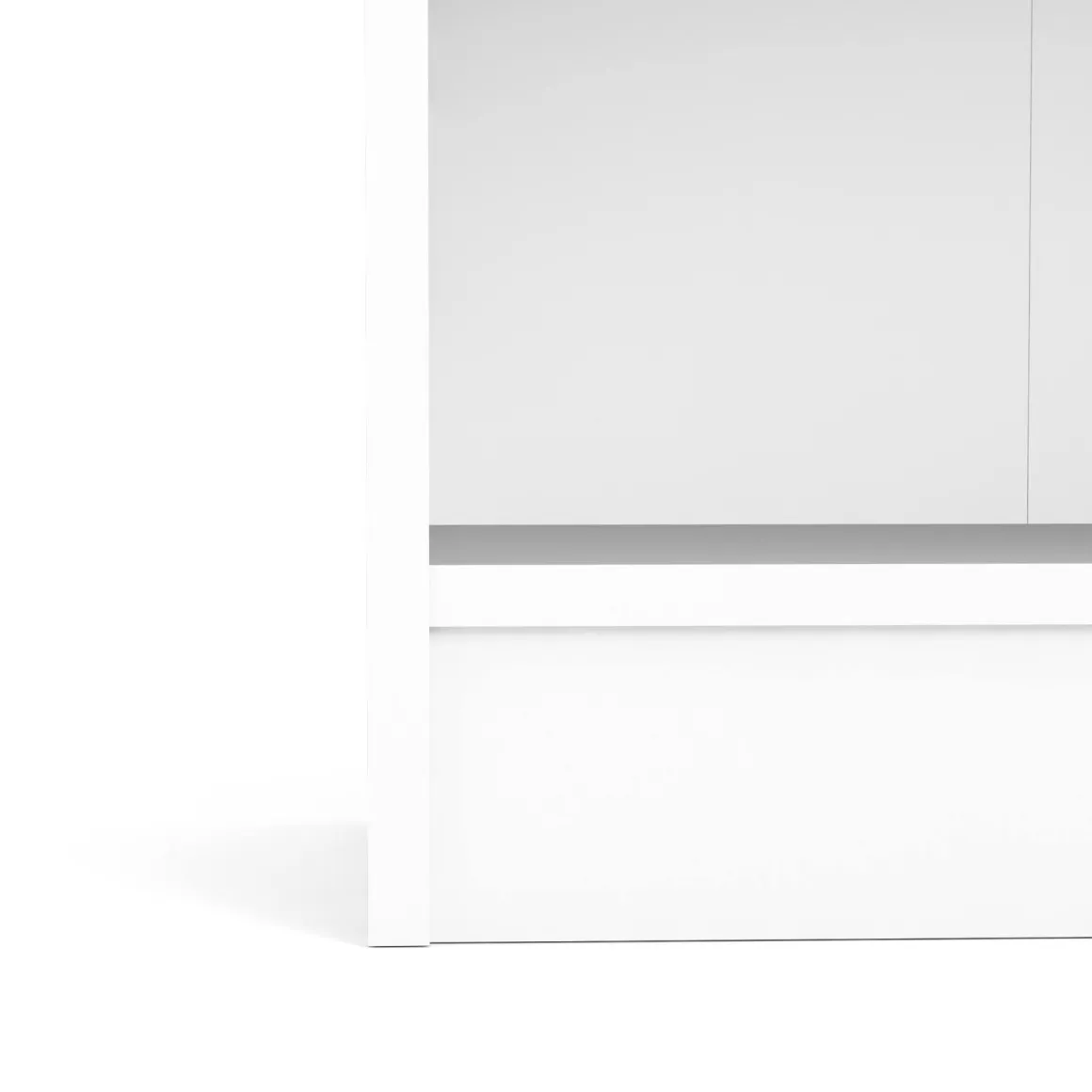 Librerie|Ufficio > Dmora Libreria verticale bianca 96x192h cm - Areca Bianco