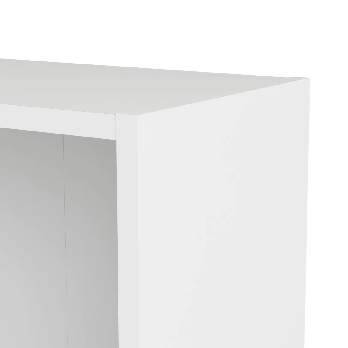 Librerie|Ufficio > Dmora Libreria verticale bianca 96x192h cm - Areca Bianco