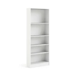 Libreria verticale bianca 79x203h cm - Abelarda