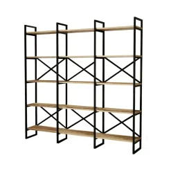 Libreria verticale quercia 170x175h cm - Gauro