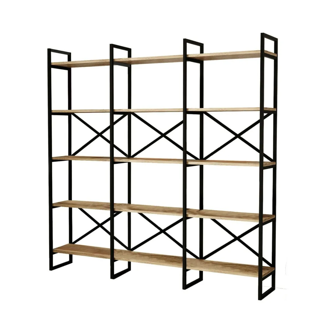 Libreria verticale quercia 170x175h cm - Gauro