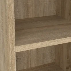 Librerie > Dmora Libreria verticale quercia 47x221h cm - Pabuk Marrone Quercia
