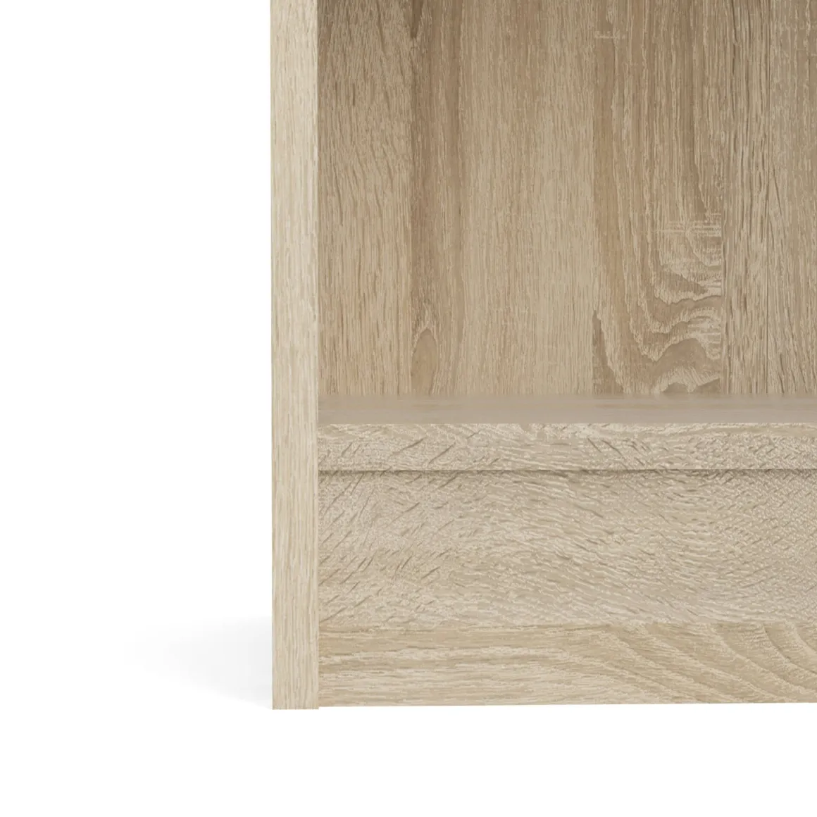 Librerie > Dmora Libreria verticale quercia 79x203h cm - Abelarda Marrone Quercia
