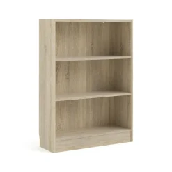 Librerie > Dmora Libreria verticale quercia 79x203h cm - Abelarda Marrone Quercia