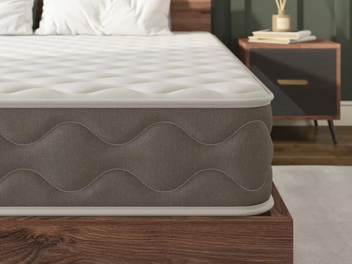 Materassi|Materassi Piazza E Mezza > Dmora Materasso anallergico piazza e mezza 120x200 in Memory Foam - Zaffiro Bianco
