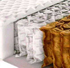 Materassi|Materassi Piazza E Mezza > Dmora Materasso anti umidità piazza e mezza 120x200 in Memory Foam sfoderabile - Alona Bianco