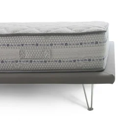 Materassi|Materassi Singoli > Dmora Materasso appoggio naturale singolo 80x190 in Memory Foam sfoderabile - Atilla Bianco