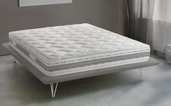 Materassi|Materassi Piazza E Mezza > Dmora Materasso avvolgente piazza e mezza 120x200 in Memory Foam sfoderabile - Avanti Bianco