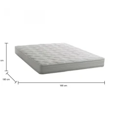 Materasso comfort avanzato matrimoniale 160x190 in WaterFoam sfoderabile - Anguilla