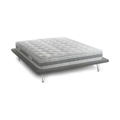 Materassi|Materassi Singoli > Dmora Materasso comfort bilanciato singolo 80x190 in Memory Foam sfoderabile - Anselmo Bianco