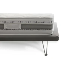 Materassi|Materassi Matrimoniali > Dmora Materasso comfort dinamico matrimoniale 160x200 in Memory Foam sfoderabile - Aghi Bianco
