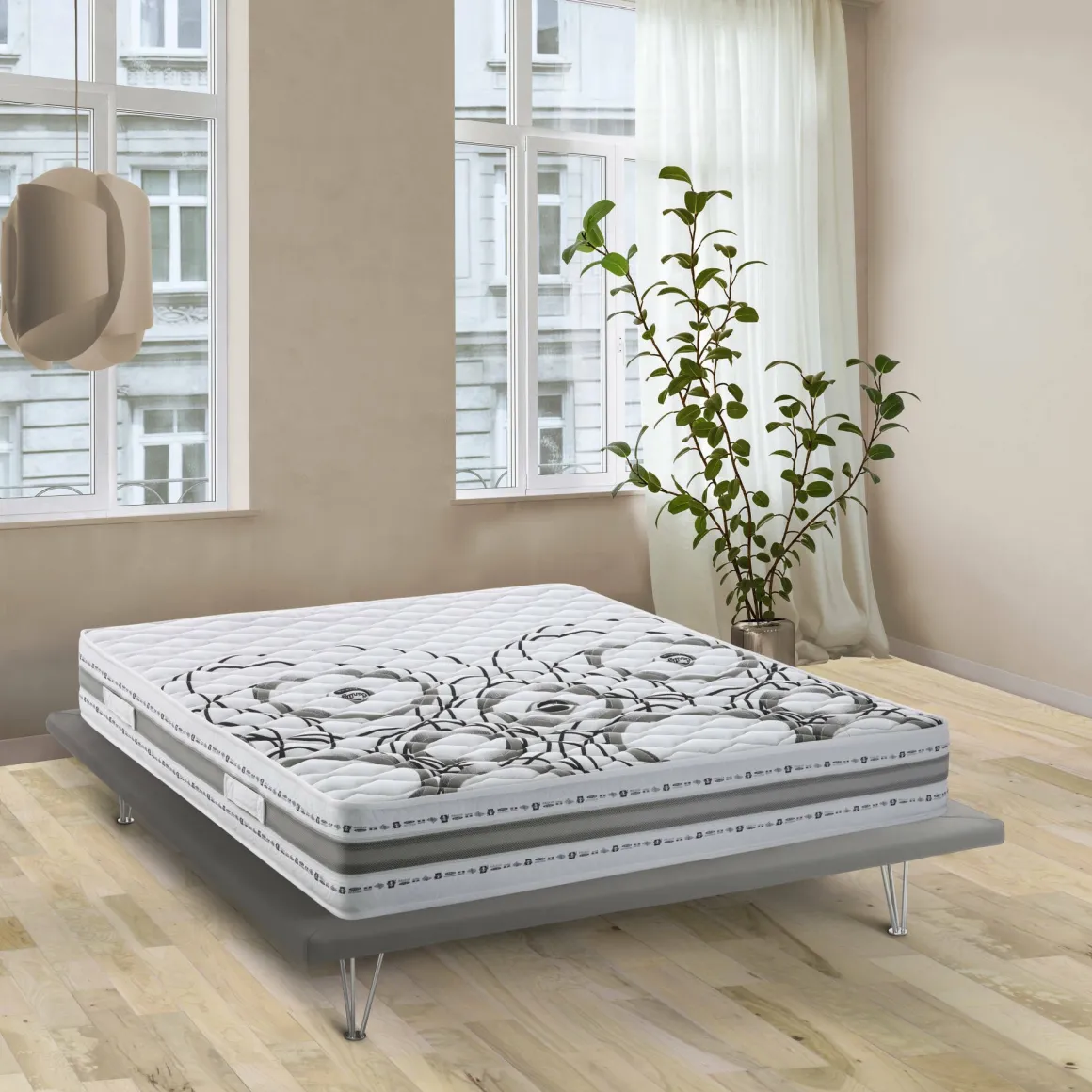 Materasso comfort rassicurante matrimoniale 160x200 in Memory Foam sfoderabile - Incoronata