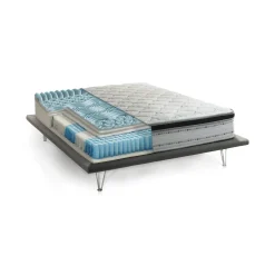 Materasso compatto singolo 90x200 in Memory Foam sfoderabile - Adrano