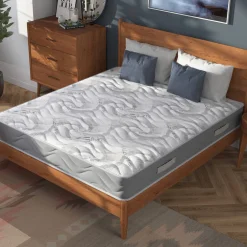 Materassi|Materassi Singoli > Dmora Materasso compressione bilanciata singolo 90x200 in Memory Foam - Ator Bianco