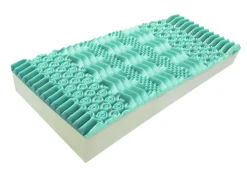 Materassi|Materassi Matrimoniali > Dmora Materasso flessibilità progressiva 1/2 piazza 140x190 in Memory Foam sfoderabile - Amos Bianco