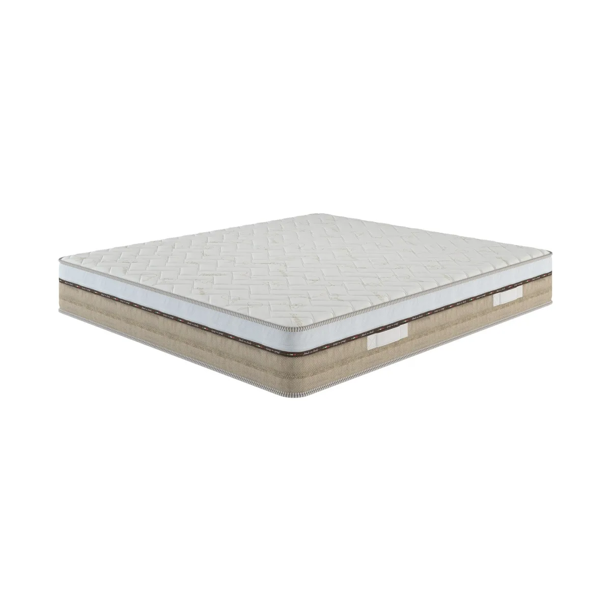 Materassi|Materassi Matrimoniali > Dmora Materasso microcircolazione agevolata matrimoniale 160x200 in Memory Foam - Annus Bianco