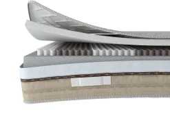 Materassi|Materassi Matrimoniali > Dmora Materasso microcircolazione agevolata matrimoniale 160x200 in Memory Foam - Annus Bianco