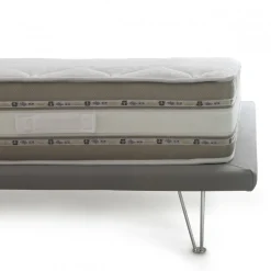 Materassi|Materassi Matrimoniali > Dmora Materasso qualità elevata 1/2 piazza 140x200 in Memory Foam sfoderabile - Amos Bianco