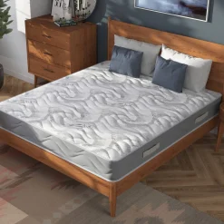 Materassi|Materassi Piazza E Mezza > Dmora Materasso sfoderabile piazza e mezza 120x200 in Memory Foam - Jin Bianco